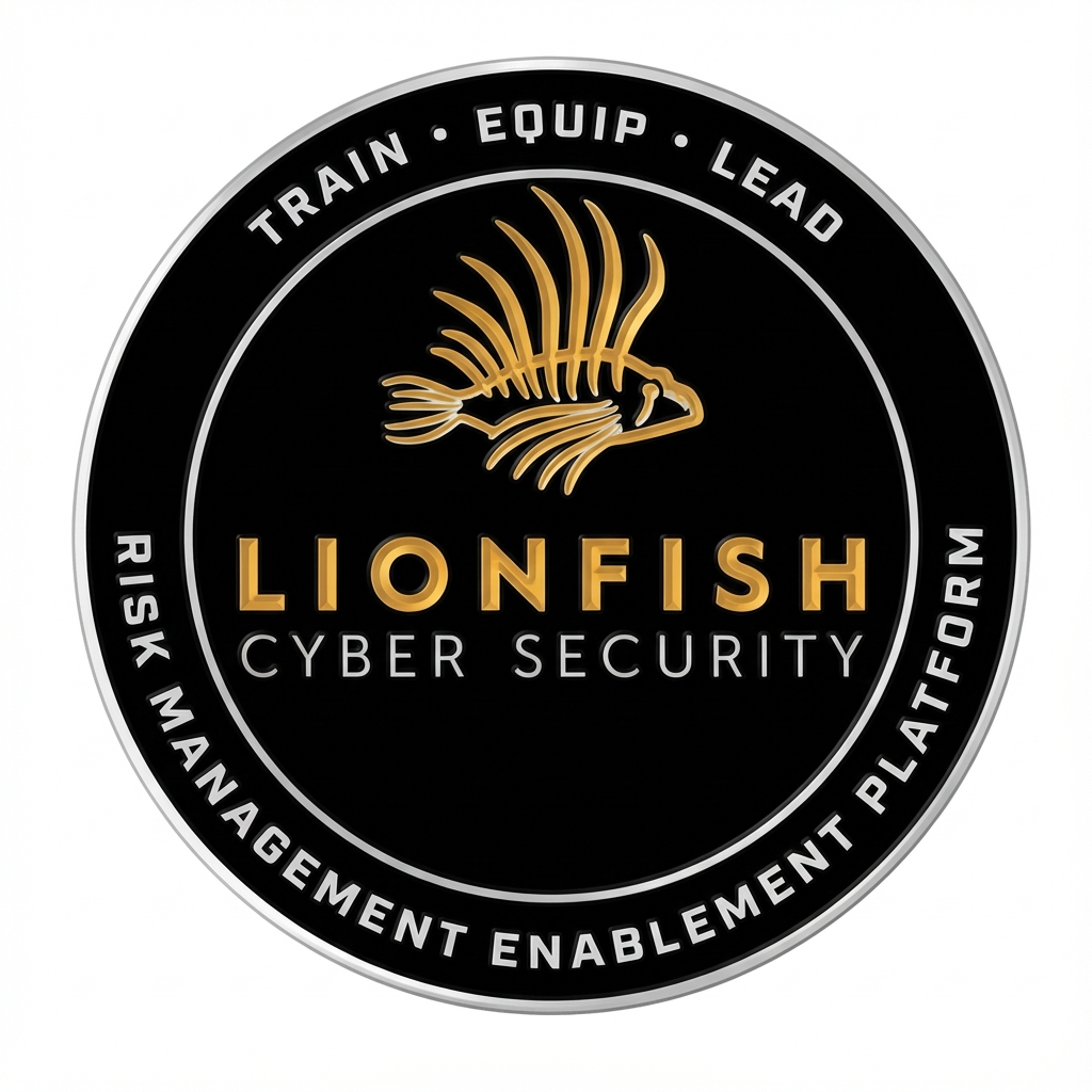 Lionfish Cyber Security Badge